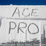 Mount Washington - White Mountains, NH - Winter Stock Photo