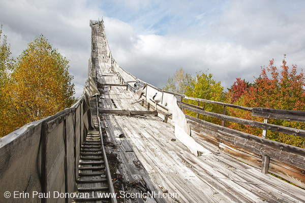 Nansen Ski Jump - Milan, New Hampshire Photography