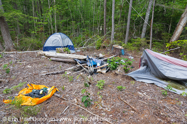 Campsite Trash - Leave No Trace Camping, New Hampshire