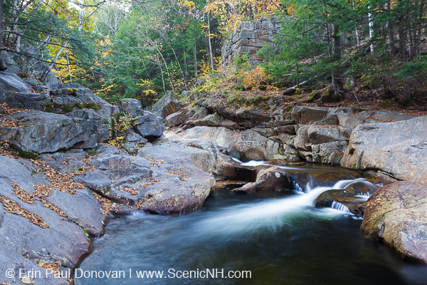 Baston Falls - Woodstock, New Hampshire Fotgotten Waterfall